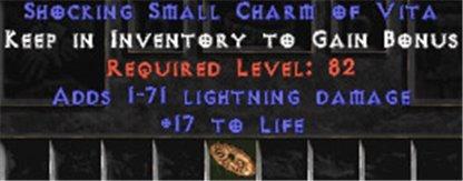 1-71 Lightning Damage w/ 16-19 Life SC - West Ladder