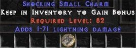 1-71 Lightning Damage SC (plain) - Europe Ladder