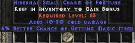 10-20 Cold Damage w/ 5-6% MF SC - Europe HC Ladder