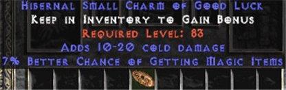 10-20 Cold Damage w/ 7% MF SC - Europe HC Ladder