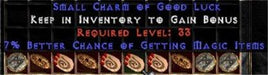 10 x Pack - 7% Magic Find SC (plain) - Europe HC Ladder