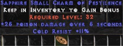 11 Resist Cold w/ 25 Poison Damage SC - Europe Non-Ladder