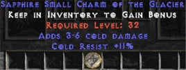 11 Resist Cold w/ 3-6 Cold Damage SC - West Non-Ladder