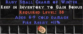 11 Resist Fire w/ 5-9 Cold Damage SC - Europe Non-Ladder