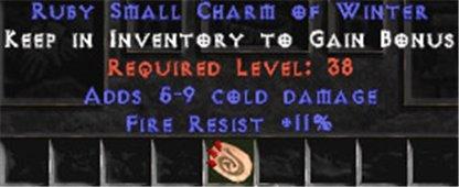 11 Resist Fire w/ 5-9 Cold Damage SC - East Non-Ladder