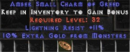 11 Resist Lightning w/ 10% Gold Find SC - Europe Non-Ladder