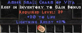 11 Resist Lightning w/ 20 Life SC - West Non-Ladder