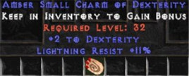 11 Resist Lightning w/ 2 Dex SC - Europe Non-Ladder