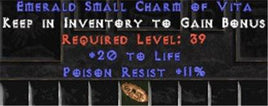 11 Resist Poison w/ 20 Life SC - West Non-Ladder