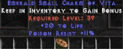 11 Resist Poison w/ 20 Life SC - Europe Non-Ladder