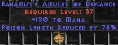 120 Mana & 75% PLR - Europe Non-Ladder