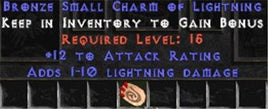 12 Attack Rating w/ 1-10 Lightning Damage SC - Europe Non-Ladder