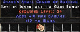 12 Mana w/ 4-8 Fire Damage SC - East Non-Ladder