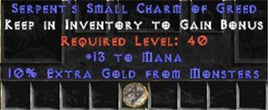 13-16 Mana w/ 10% Gold Find SC - Europe Non-Ladder