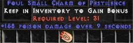 158 Poison Damage SC - West Non-Ladder