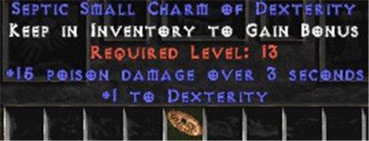 15 Poison Damage w/ 1 Dex SC - Europe Non-Ladder