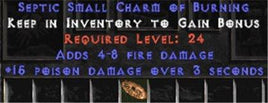 15 Poison Damage w/ 4-8 Fire Damage SC - West Non-Ladder