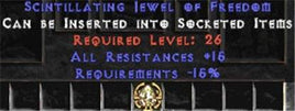 15 Resist All / -15% Requirements - West Non-Ladder