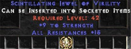 15 Resist All / 9 Strength Jewel - Europe Non-Ladder