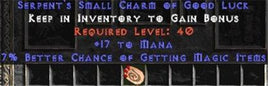 17 Mana w/ 7% MF SC - Perfect - East Non-Ladder