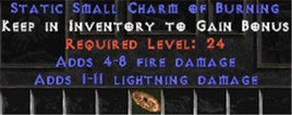 1-11 Lightning Damage w/ 4-8 Fire Damage SC - East HC Ladder