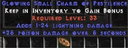 1-24 Lightning Damage w/ 25 Poison Damage SC - East Ladder