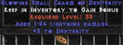 1-24 Lightning Damage w/ 2 Dex SC - East HC Ladder