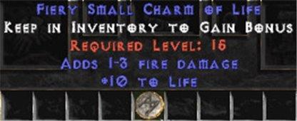 1-3 Fire Damage w/ 10 Life SC - Europe HC Ladder