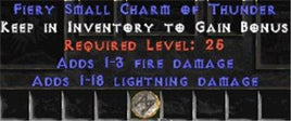 1-3 Fire Damage w/ 1-18 Lightning Damage SC - East HC Ladder