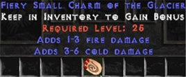 1-3 Fire Damage w/ 3-6 Cold Damage SC - Europe HC Ladder