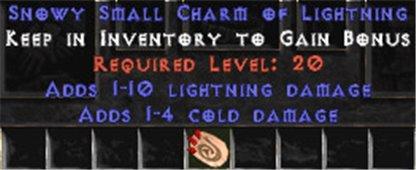 1-4 Cold Damage w/ 1-10 Lightning Damage SC - East HC Ladder