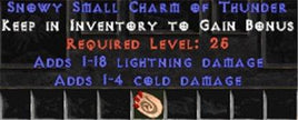 1-4 Cold Damage w/ 1-18 Lightning Damage SC - East HC Ladder