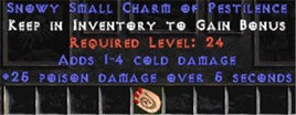 1-4 Cold Damage w/ 25 Poison Damage SC - Europe HC Ladder