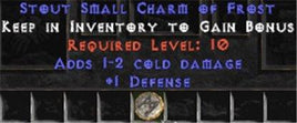 1 Defense w/ 1-2 Cold Damage SC - West Ladder