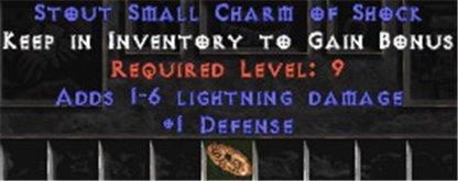 1 Defense w/ 1-6 Lightning Damage SC - East Non-Ladder