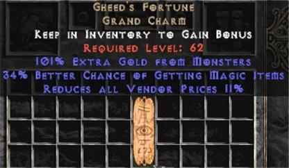 Gheed's Fortune - Unid - Europe Non-Ladder