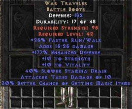 War Traveler 30-39% MF - East Non-Ladder