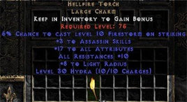 Assassin Hellfire 10-16 Resist All/17-19 Stats - Europe Non-Ladder