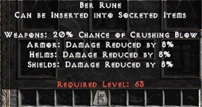 Ber Rune - East Non-Ladder