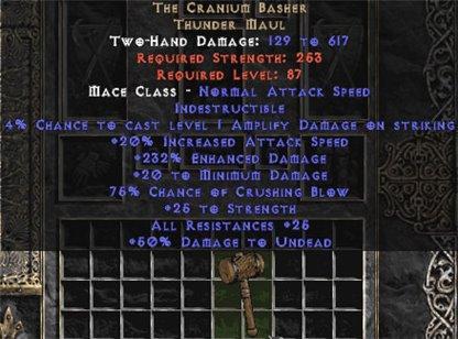 The Cranium Basher - Europe Non-Ladder