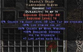 Dracul's Grasp 10% ll - Europe Non-Ladder