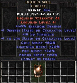 Duriel's Shell - Europe Non-Ladder