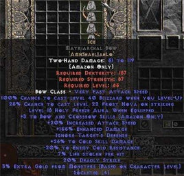 Ice Matriarchal Bow - 3 B&C - 140-189% ED & 25-29% CSD - Europe Non-Ladder