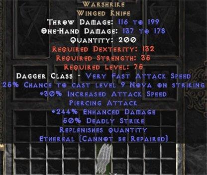 Warshrike - Ethereal - West Non-Ladder