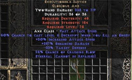 Executioner's Justice - Ethereal - 270%+ ED - Europe Non-Ladder