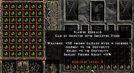 Flawed Emerald - Pack of 88 - Europe Non-Ladder