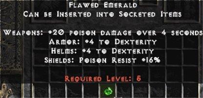 Flawed Emerald - Europe Non-Ladder