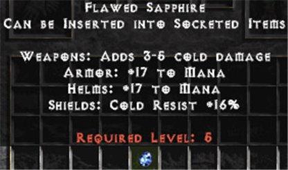 Flawed Sapphire - Europe Non-Ladder