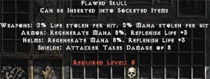 Flawed Skull - Europe Non-Ladder