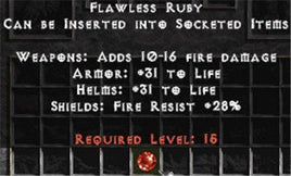 Flawless Ruby - Europe Non-Ladder